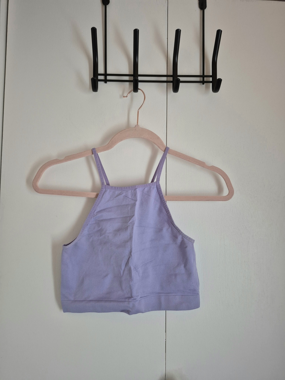 Ardene Lilac Spaghetti-Strap Crop Top